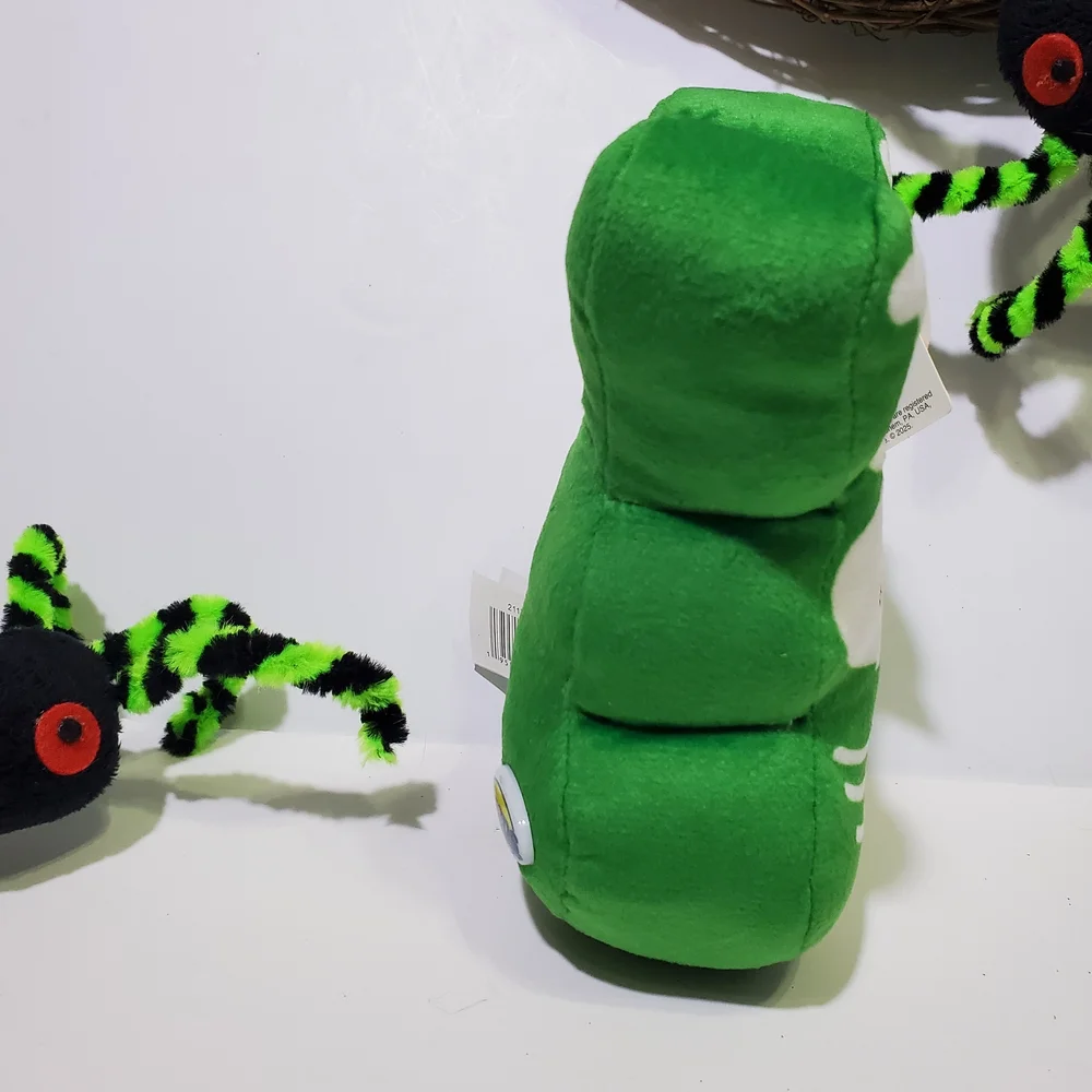 PEEPS Green Halloween Skeleton Plush - Marshmallow Scented Stuffed Animals Toy